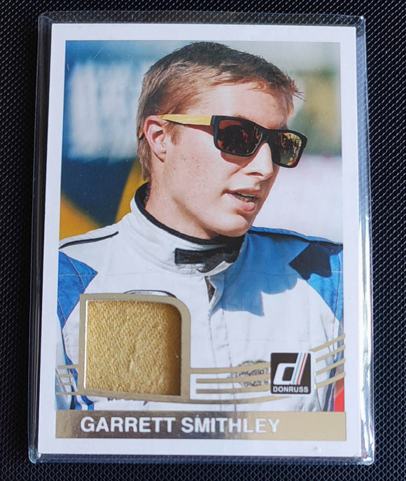 Sport automobile Donruss Garrett Smithley Patch Card - TC*