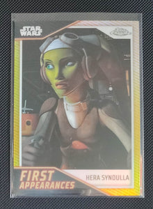 Star Wars Chrome 2023 Hera Syndulla First Apparences Num. 04/50 - TC*