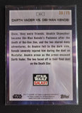 Star Wars Galaxy 2022 Darth Vader Vs Obi-Wan Kenobi Prism Num. 36/75 - TC*