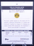 Football Felix Passlack Signed card Topps Finest - TC*