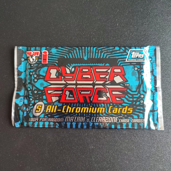 Booster Cyber Force Chromium - Topps 1995