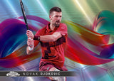 2025 Topps Chrome Tennis Breakers Delight Box — 12 Cartes | 5 Chrome Autographs