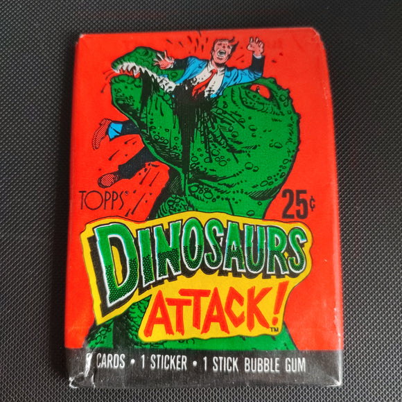 Booster Dinosaurs Attack ! Topps 1988