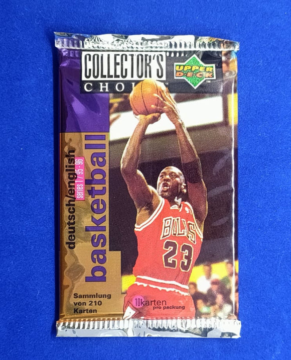 Booster NBA Collector's Choice Series 2 95/96 - français/anglais