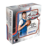 Topps Chrome Basketball NBA - MegaBox Pré-commande sortie le 18/12