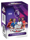 2026 Topps Chrome Premier League - Value Box Football - Préco