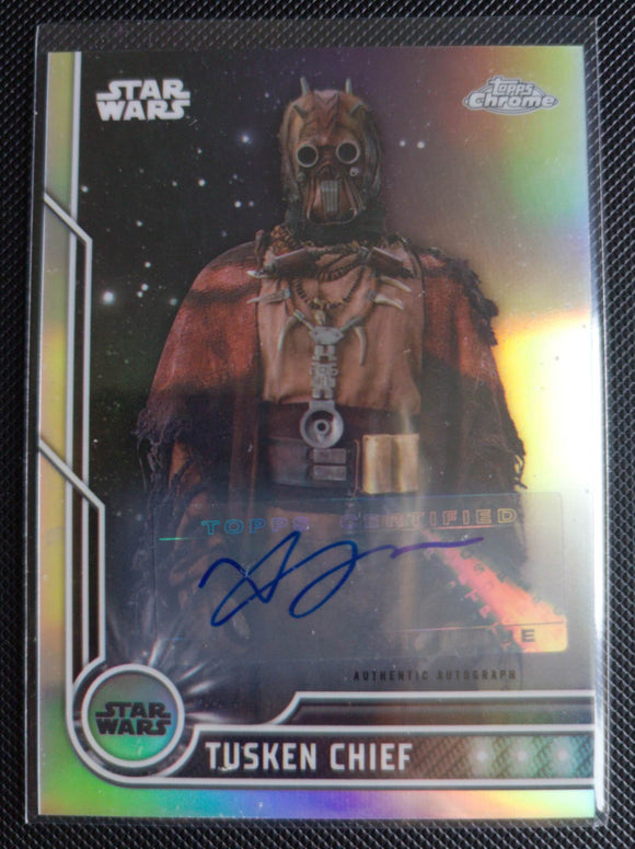 Star Wars Chrome 2023 Tusken Chief signed - TC*