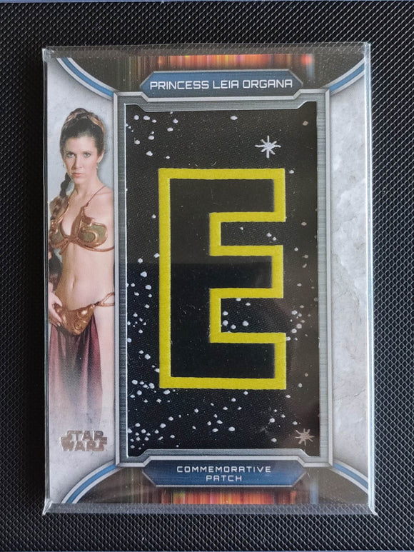 Star Wars Princess Leia Organa Patch Card - TC*