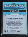 NHL Zach Fucale Patch Card & Signed 2013 NHL Draft - TC*