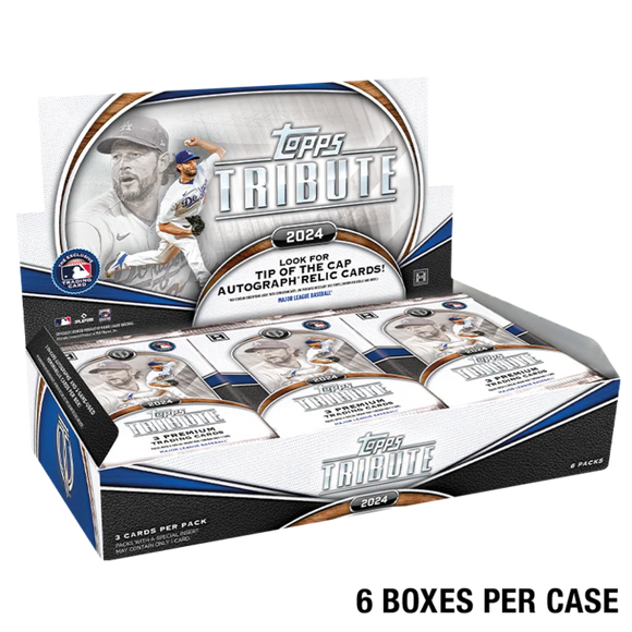 MLB Hobby Box Tribute Topps - 2024