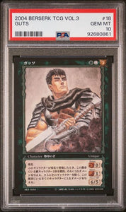 GUTS BERSERK TCG VOL.3 KONAMI 2004 - PSA 10