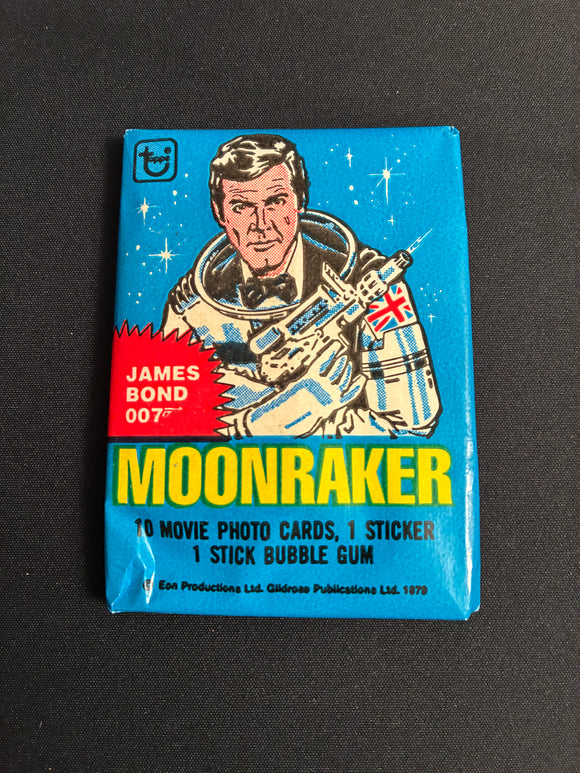 Pack James Bond 007 Moonraker Topps 1979
