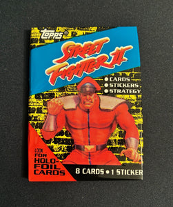 Pack Street Fighter 2 Topps - 1993