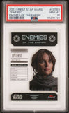 JYN ERSO ENEMIES OF THE EMPIRE 2023 FINEST SW - PSA 10