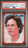 LUKE SKYWALKER /5 2023 SW GALAXY CELEBRATION EUROPE RED - PSA 10