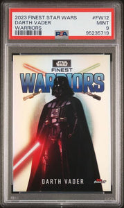 DARTH VADER WARRIORS 2023 FINEST SW - PSA 9