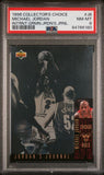 MICHAEL JORDAN COLLECTOR'S CHOICE JORDAN'S JOURNAL NBA - PSA 8