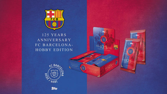 Topps FC Barcelona 125 Years Anniversary Hobby Box 2024/25