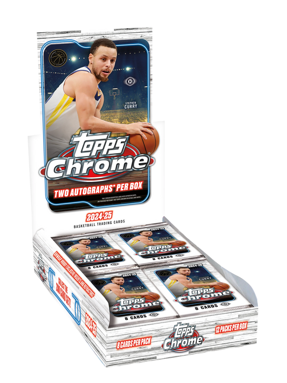 2024/25 Topps Chrome Basketball - Hobby Box