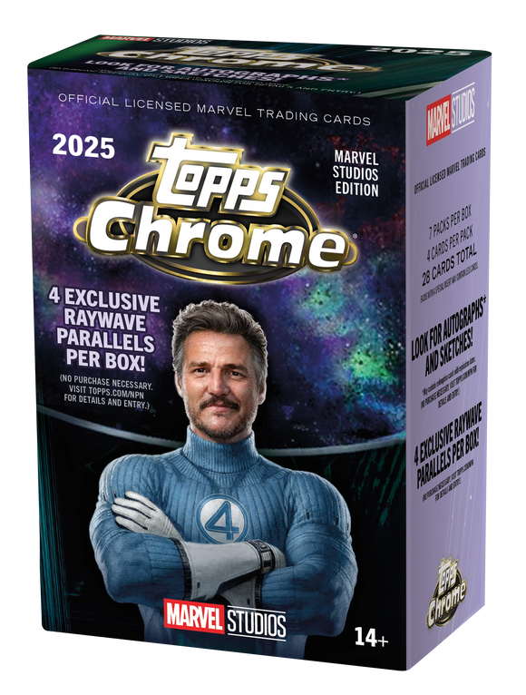 2025 Topps Marvel Studios Chrome Value Box 2025 - Pré-commande sortie le 23 Décembre (Copie)