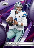 2025 Topps Chrome Black Football NFL - Hobby Box