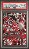 SON GOKU SS4, HYPER EVOLUTION 2018 DBS CARD GAME FR BT3-123 - PSA 10