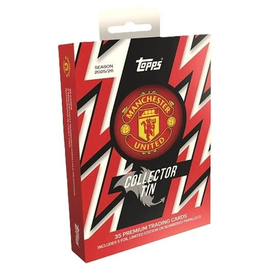 2025-26 Topps Soccer Manchester United Collector Tin