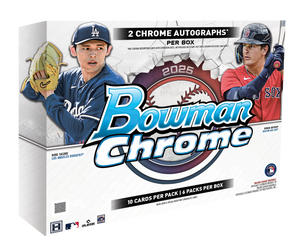 2025 Topps Bowman Chrome Baseball Hobby Box