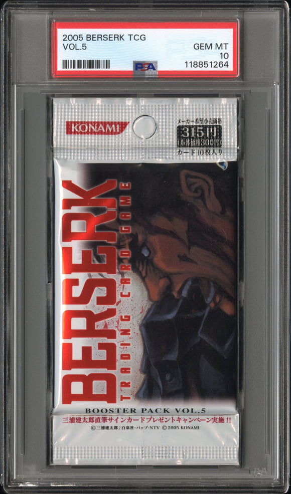 Pack Berserk BK05 Konami 2005 - PSA 10 / Pop 3