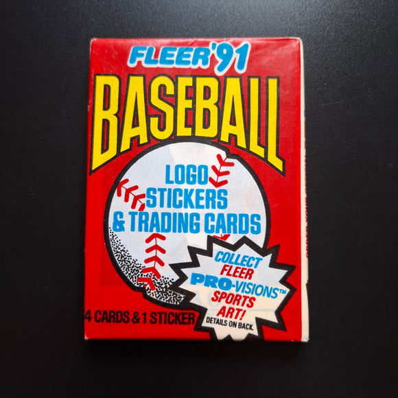 Pack MLB Baseball Fleer - 1991