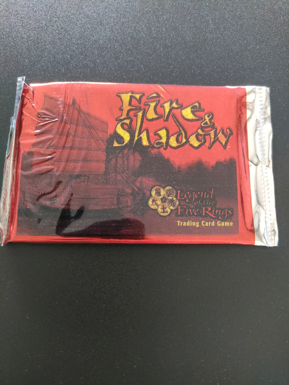 Booster L5R : Fire & Shadow - Wotc 2000 Tacticgames Booster L5R : Fire & Shadow - Wotc 2000 Tacticgames