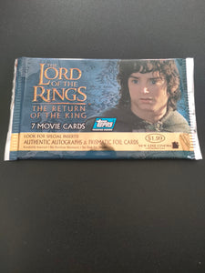 Booster Lotr : The Return of the King Topps - 2004