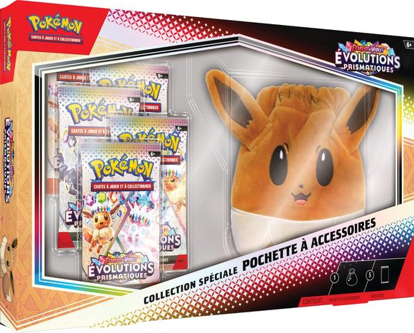 Pokémon : Coffret Spéciale Pochette Accessoies Evolutions Prismatique