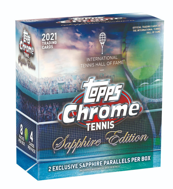 2021 Topps Tennis Chrome Sapphire