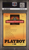 DONALD TRUMP PLAYBOY COVER MARCH 1990 REFRACTOR - 1995 PSA 10