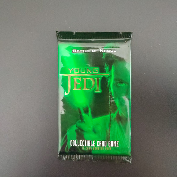 young jedi booster box Booster Star Wars Young Jedi Battle of Naboo 2000 Decipher