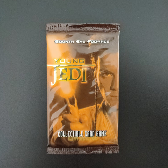 Booster Star Wars Young Jedi Boonta Eve Podrace - 2001 Decipher