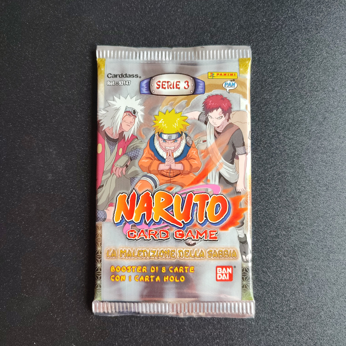 5 Boosters NEUFS Naruto Série 3 - Cartes à Collectionner - Sous Emballage D'origine
