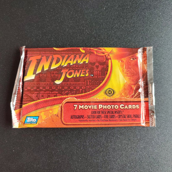 Booster Indiana Jones Movie Photo cards Topps 2008