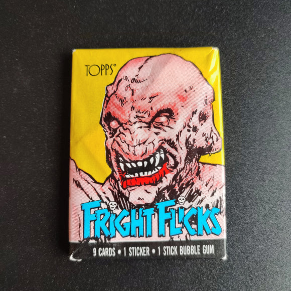 Booster Fright Flicks Horror Topps 1986