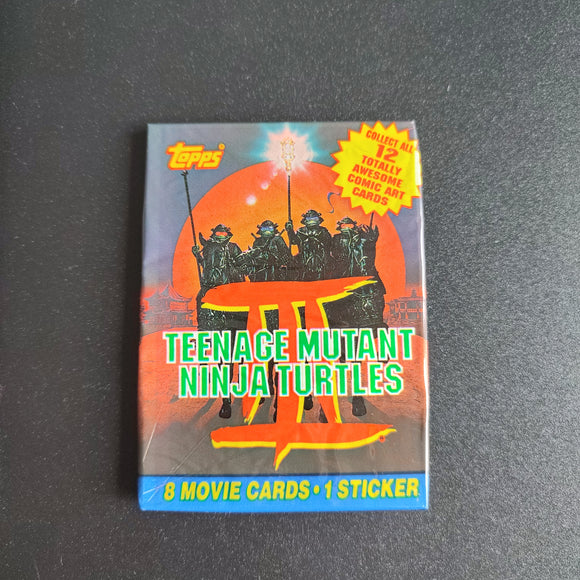 Booster Tortues ninja : Teenage Mutant Ninja III - Topps 1992