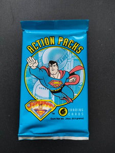 Booster Superman Action Packs - Skybox 1996
