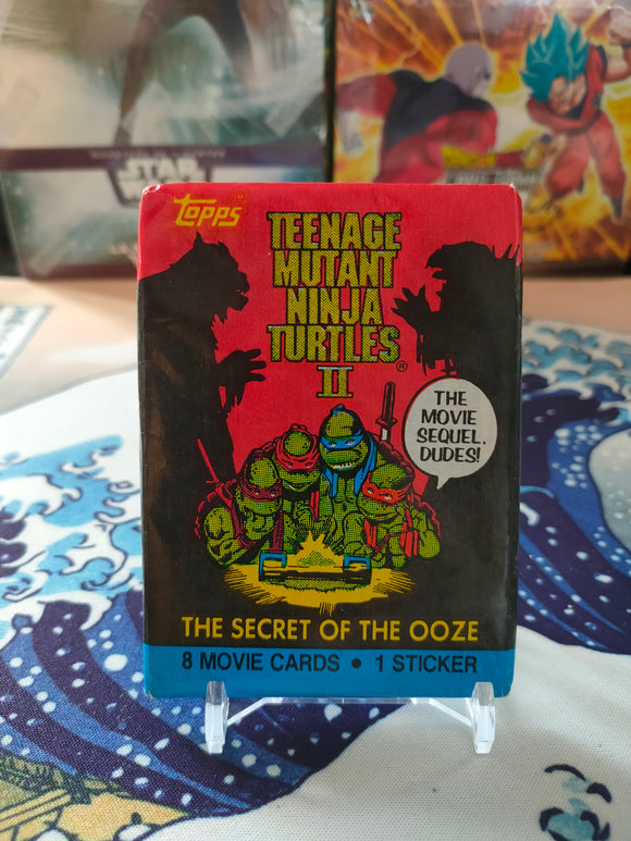 Booster Tortues ninja : Teenage Mutant Ninja II Topps 1991