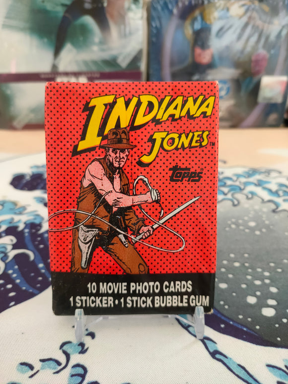 Booster Indiana Jones Topps 1984