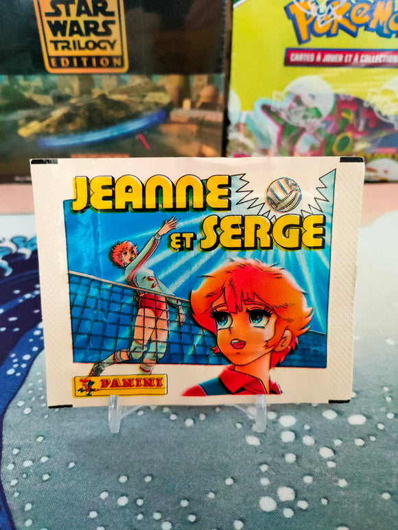 Pochette de stickers Jeanne Et Serge Panini