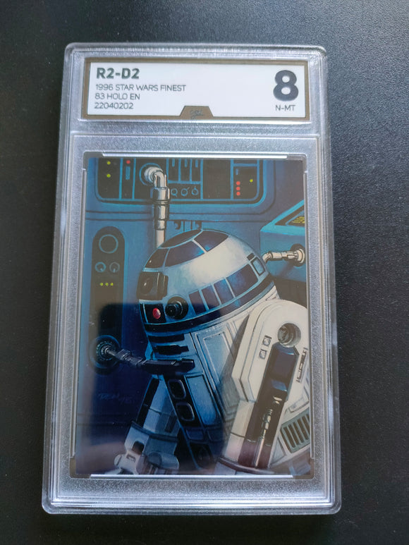 R2D2 Star Wars Finest Topps - CGS 8