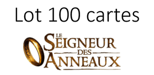 Lot de 100 cartes LOTR - Decipher