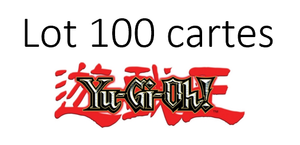 Lot de 100 cartes Yu-Gi-Oh