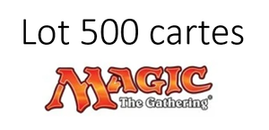 Lot de 500 cartes Magic The Gathering